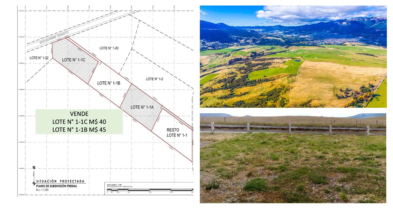 Coyhaique, Alto Panguilemu  - Lotes de 5000 m2-  Zona de alta proyección