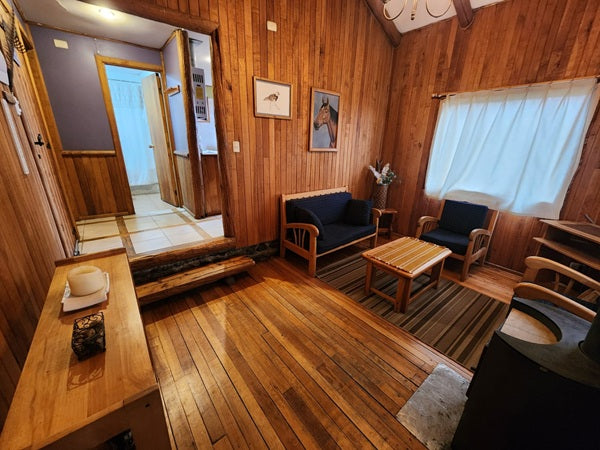 Arriendo Casa de Madera Amueblada, en entorno verde